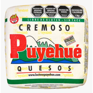 Queso cremoso Puyehue horma x kg.