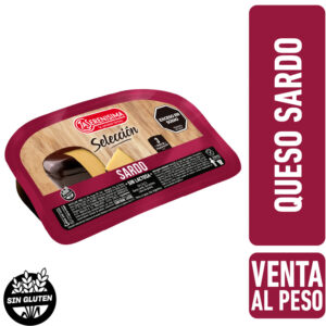 Queso La Serenísima sardo sin lactosa x kg.
