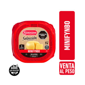 Queso minifynbo La Serenísima sin lactosa fraccionado x kg.