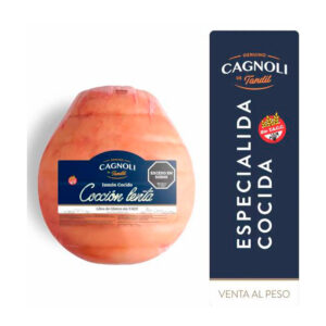 Jamón natural Cagnoli cocción lenta x kg.