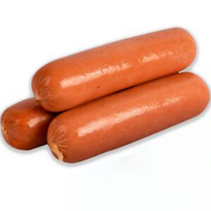 Salchichas con piel alemana Friolim ahumada corta x kg.