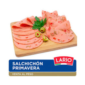 Salchichón primavera Lario feteado 150 grs