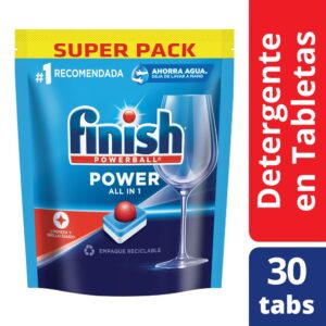 Detergente para lavavajillas Finish tabletas x 30 uni