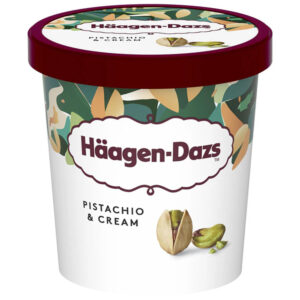 Helado Haagen Dazs pistacho y crema en pote 420 ml