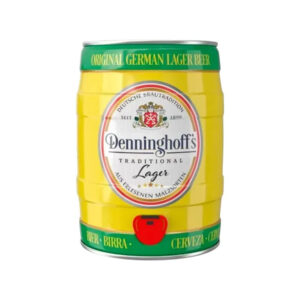 Cerveza Denninghoffs Lager tradition barril 5 lts