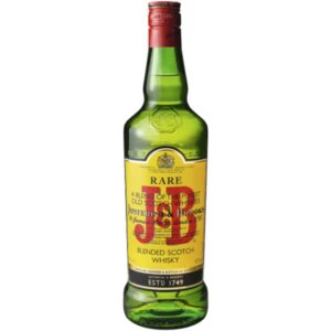Whisky importado J&B en botella 750 ml