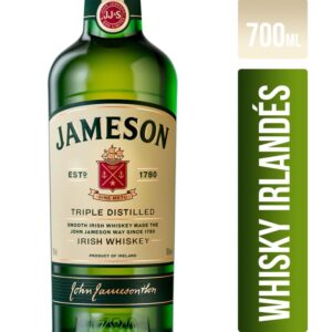 Whisky Jameson importado 6 años botella 700 cc.