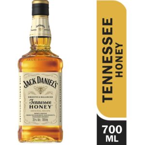 Whisky importado tennesse honey Jack Daniels en botella 700 cc.