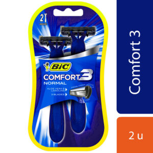 Máquina de afeitar Bic Comfort 3 action 2 u.