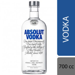 Vodka Absolut botella 700 cc.