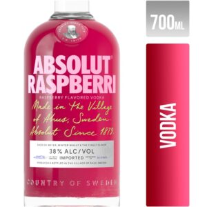 Vodka Absolut raspberri botella 700 cc.