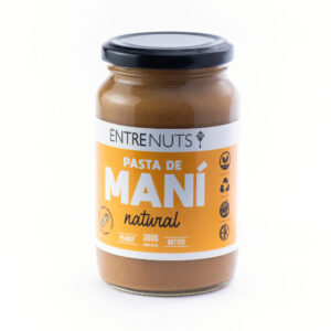 Pasta de maní Entrenuts frasco 370 g.