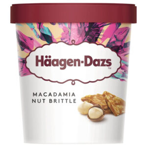 Helado Haagen Dazs Mecadami Nut en pote 473 grs
