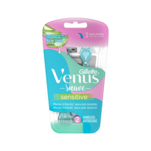 Máquina de afeitar Gilette Venus simply 3 sensitive 2 u.