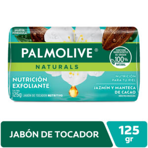 Jabón de tocador Palmolive nutrición jazmin & cacao 125 grs