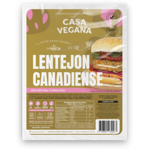 Medallón lentejon canadiense Casa Vegana 400 g.