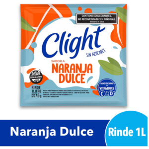 Jugo en Polvo Clight Naranja Dulce 7,5 grs
