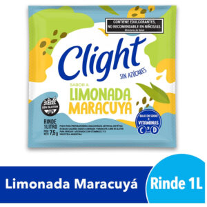 Jugo en Polvo Clight Limonada Maracuyá 7,5 grs
