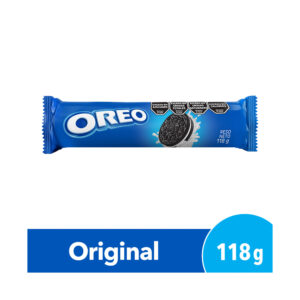 Galletitas dulces Oreo rellenas con crema 118 g.