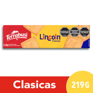 Galletitas dulces Lincoln clásicas Terrabusi 219 g.