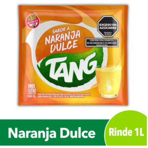 Jugo en polvo Tang naranja dulce 15 g.