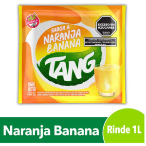 Jugo en polvo Tang naranja banana 15 g.