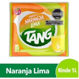 Jugo en polvo Tang naranja lima 15 g.