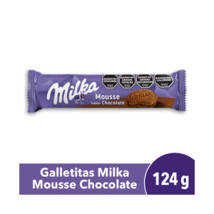 Galletitas dulces Milka Mousse Chocolate 124 grs