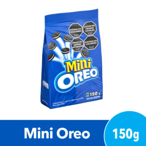 Galletitas Mini Oreo rellenas con crema sabor original 150 g.