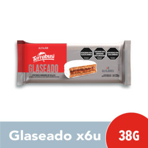 Alfajor Terrabusi blanco glaseado pack 6 uni
