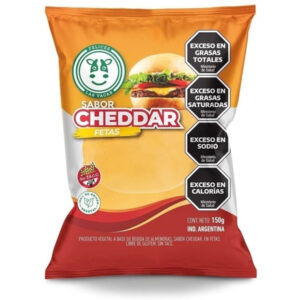Queso cheddar en fetas Felices las Vacas 150 g.