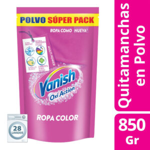 Quitamanchas en polvo Vanish oxi action 850 g.