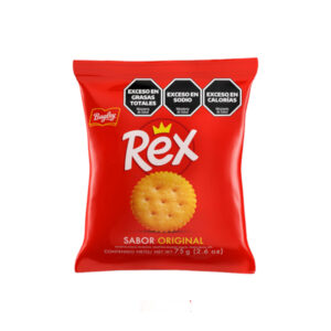 Galletitas crackers Rex original 75 g.