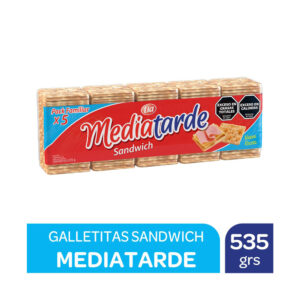 Galletitas sandwich Mediatarde x5 535 grs