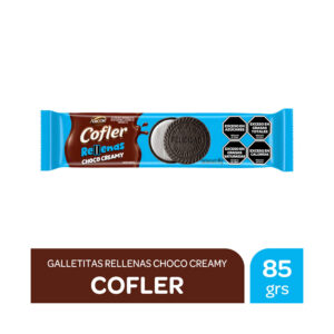 Galletitas rellenas choco creamy Cofler 85 g.
