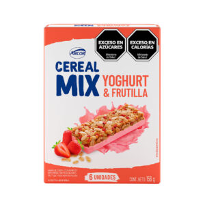 Barra de cereal Cereal Mix yoghurt frutilla 6 uni