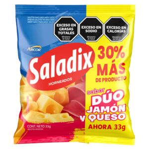 Galletitas saladas Saladix duo 33 grs