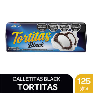 Galletitas chocolate rellenas vainilla Tortitas 125 g.