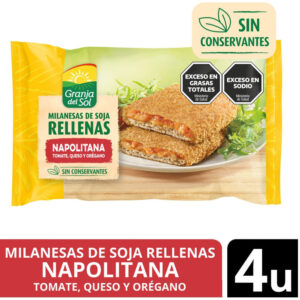 Milanesa Granja del sol napolitana 380 g.