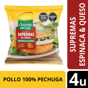 Supremas de espinaca Granja del Sol queso 400 g.