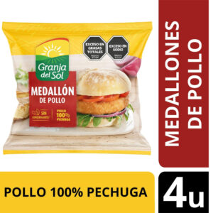 Medallón de pollo Granja del sol 4 uni