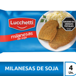 Milanesa de soja Lucchetti x 4 uni