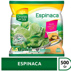 Espinaca congelada Granja del sol 500 g.
