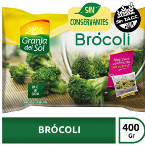 Brócoli congelado Granja del sol 400 g.