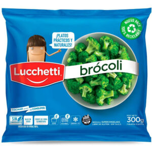 Brócoli Lucchetti en bolsa 300 g.