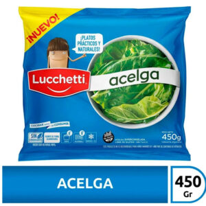 Acelga Lucchetti en bolsa 450 g.