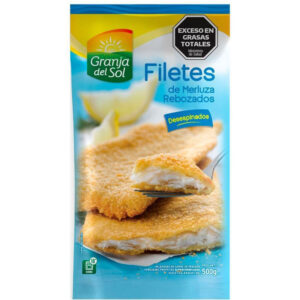 Filet de merluza rebozado Granja del Sol 500 g.
