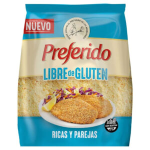 Pan rallado Preferido libre de gluten 350 ml