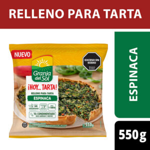 Relleno para tarta espinaca Granja del Sol 550 grs
