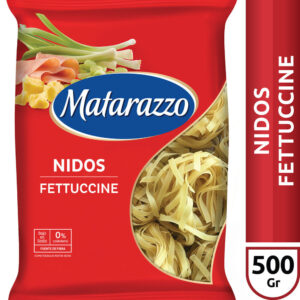 Fideos fettuccini Matarazzo nido 500 g.